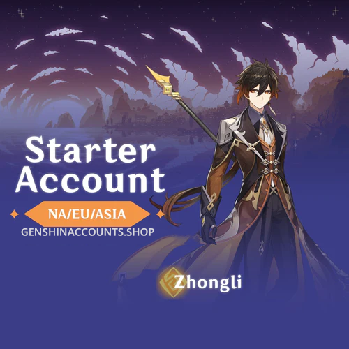 Zhongli - AR10 Genshin Impact Starter Account