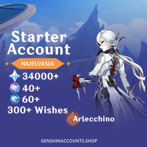 Arlecchino - AR40+ Genshin Impact Farmed Starter Account