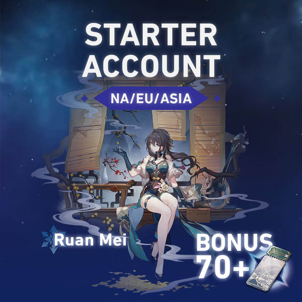 Ruan Mei - TB30+ Honkai: Star Rail Starter Account